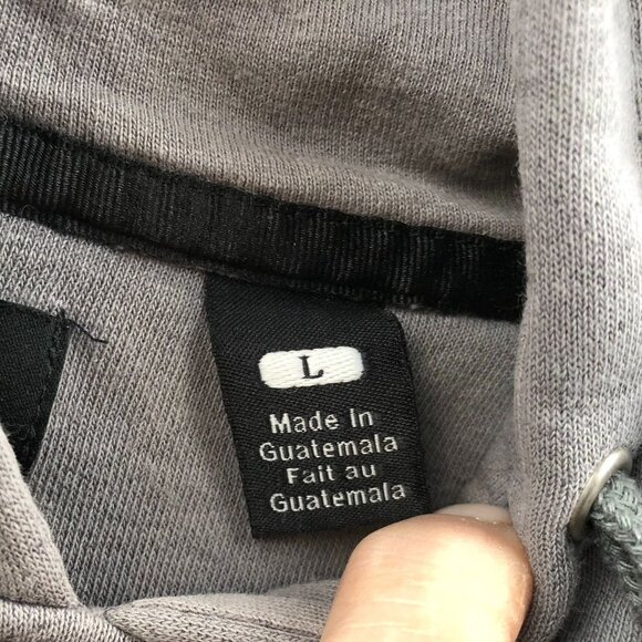 Harvard University Mens Hoodie Sweatshirt Large Gray Pullover Big Cotton Casual - Picture 11 of 13